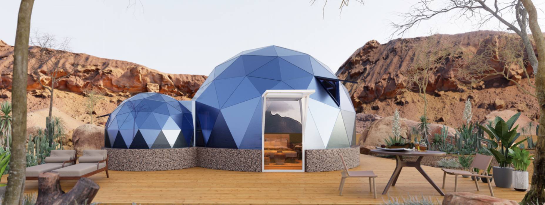 泰山区球形智能光伏玻璃星空房